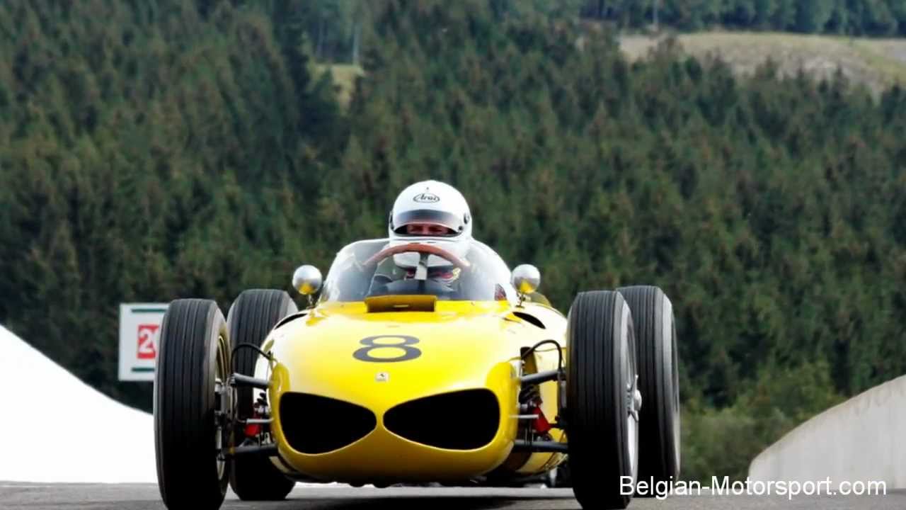 1961 Ferrari 156 Sharknose at Spa 2012 incl. engine warm-up