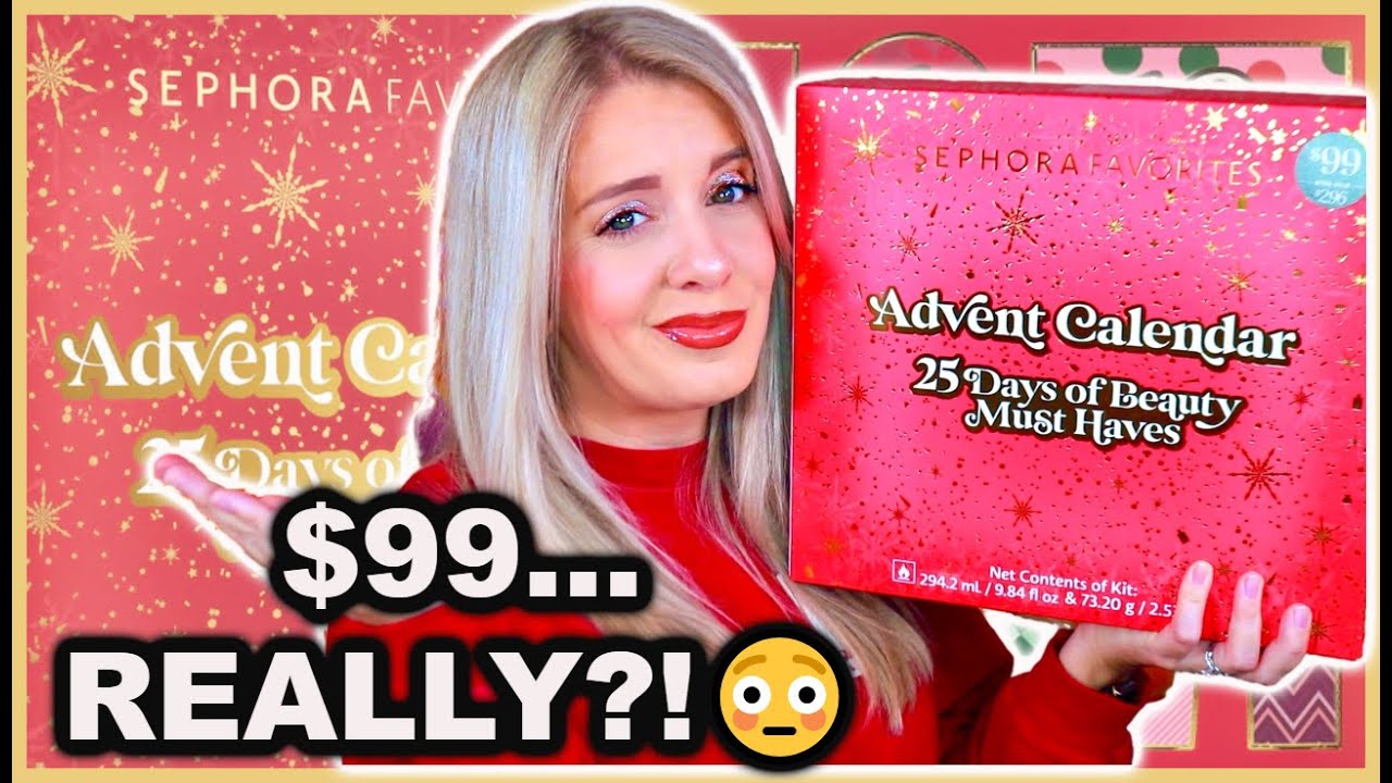Sephora 25 Days Of Beauty Advent Calendar | I *ACTUALLY* Paid For This?!