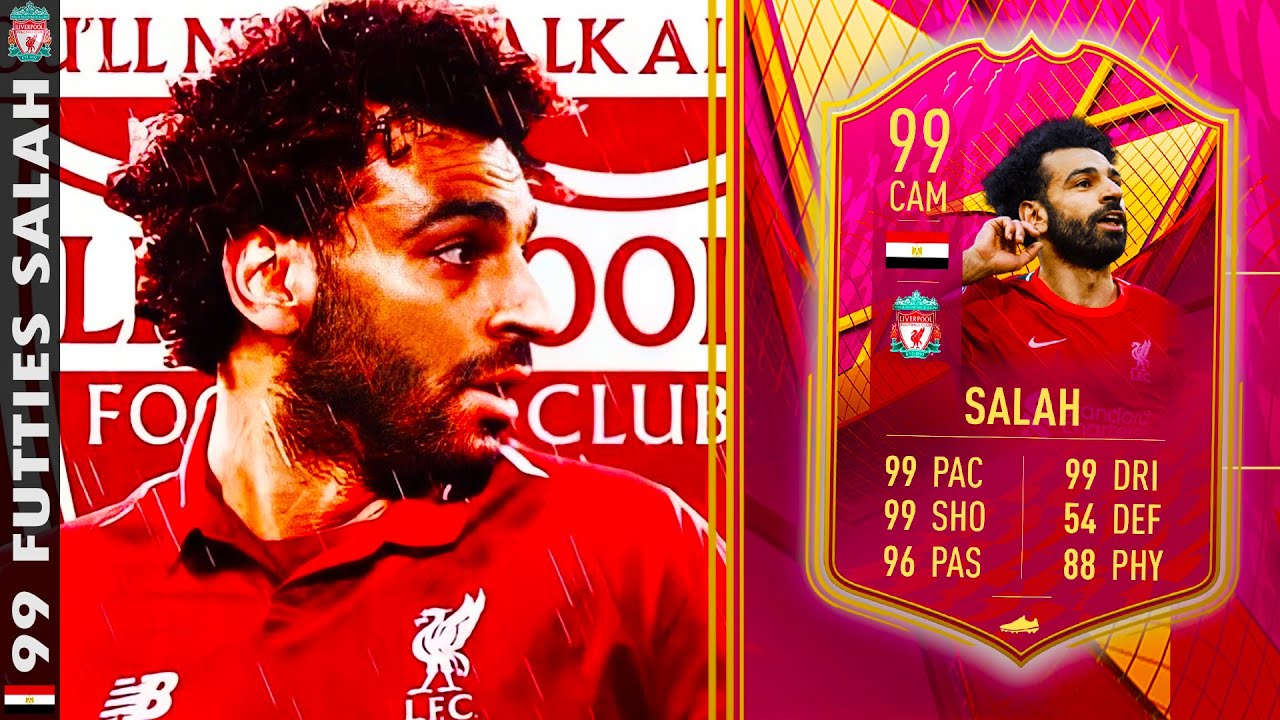 99 FUTTIES SALAH PLAYER REVIEW - FIFA 22 ULTIMATE TEAM