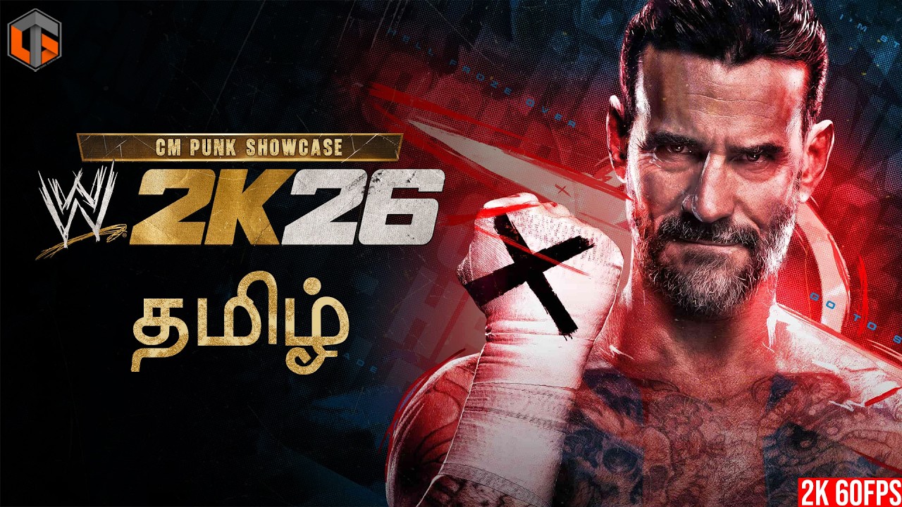 மல்யுத்தம் WWE 2K26 CM Punk Showcase Story Mode Live Tamil Gaming