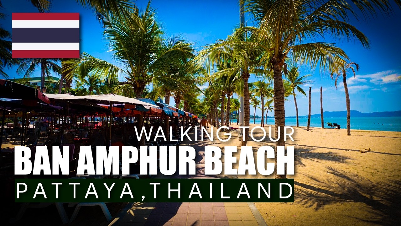 POV Walking Tour – Ban Amphur Beach | Day Walk | 4K