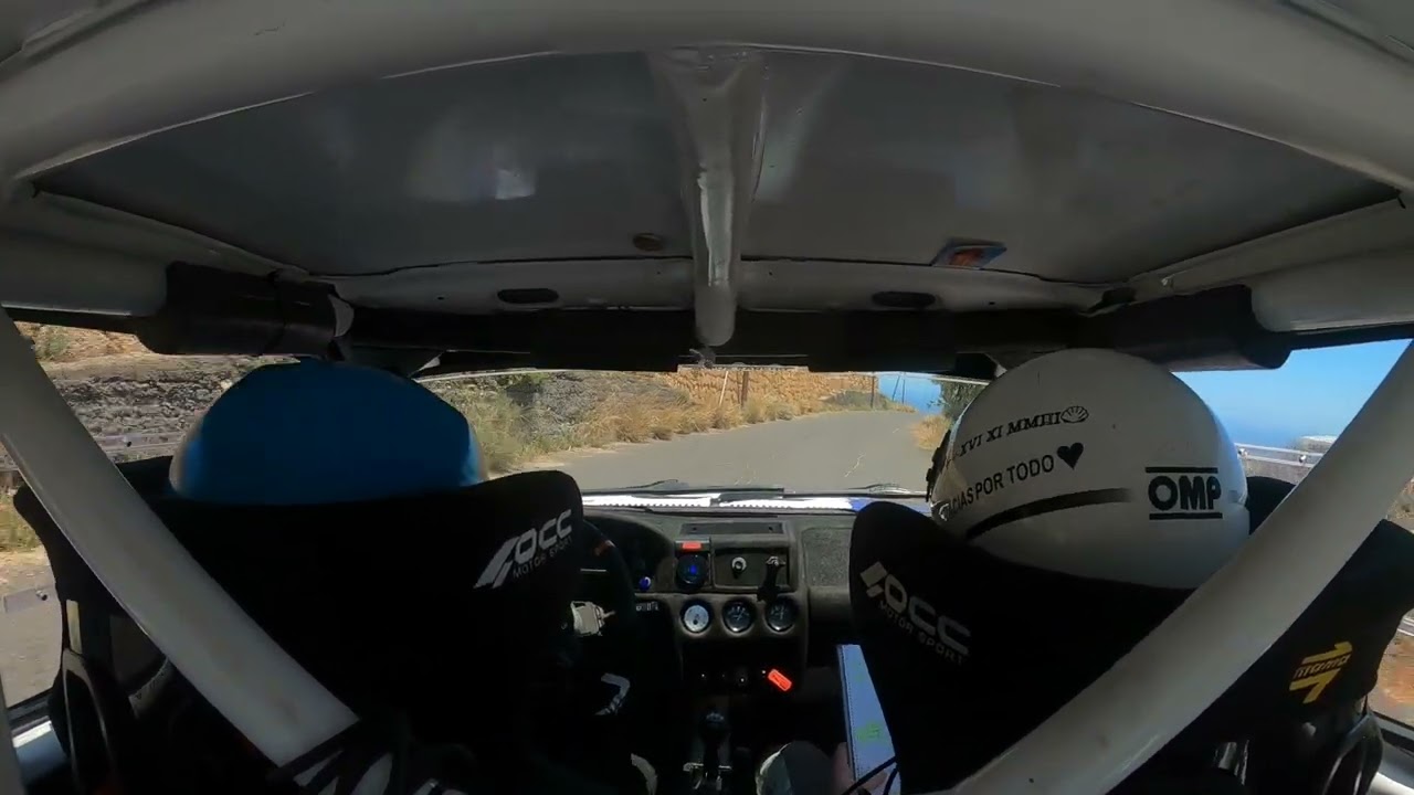 TC6 CISNERA CHIMICHE Rally granadilla 2023 Interior Ayoze cabrera- Alejandro Glez