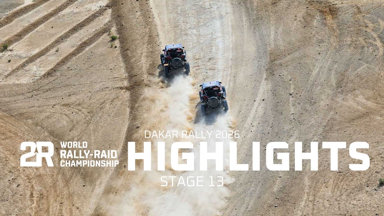 W2RC - Dakar 2026 - Stage 13 Highlights