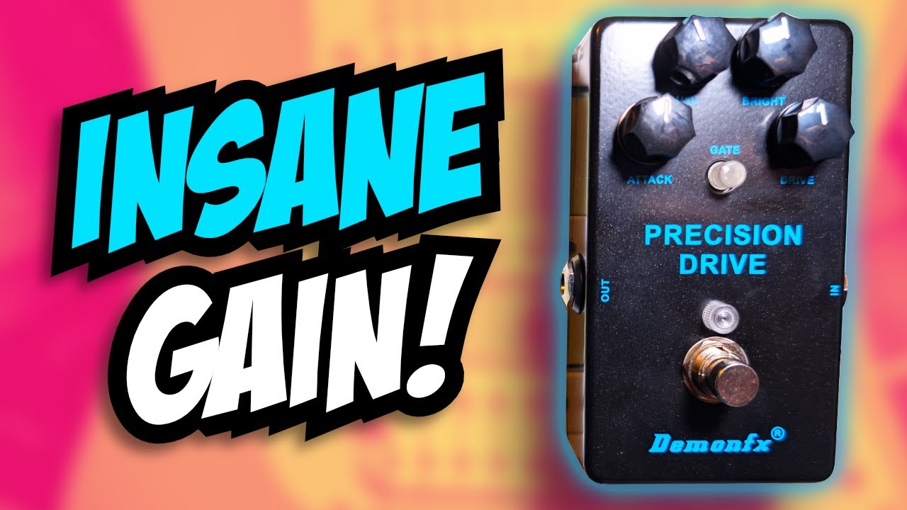 You WON'T BELIEVE the TONE You'll Get from Precision Drive Guitar Pedal