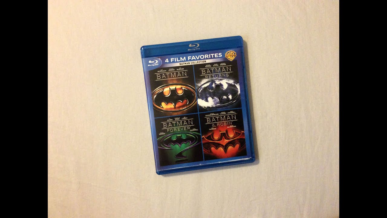 Batman: Полное собрание (1989-1997) — обзор и распаковка Blu-ray