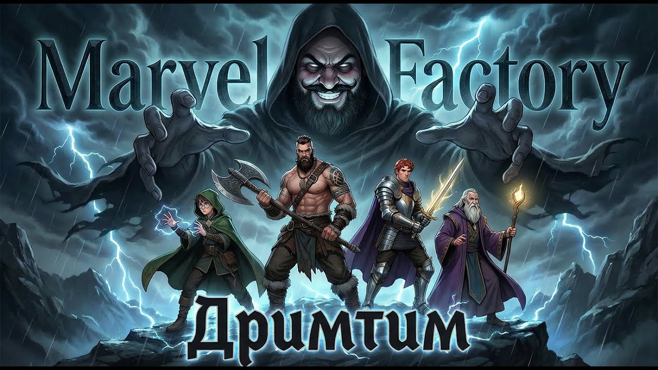 Marvel Factory - Дримтим: Миссия «Некромант» (Эпическая и весёлая баллада, рок, power metal, DnD)
