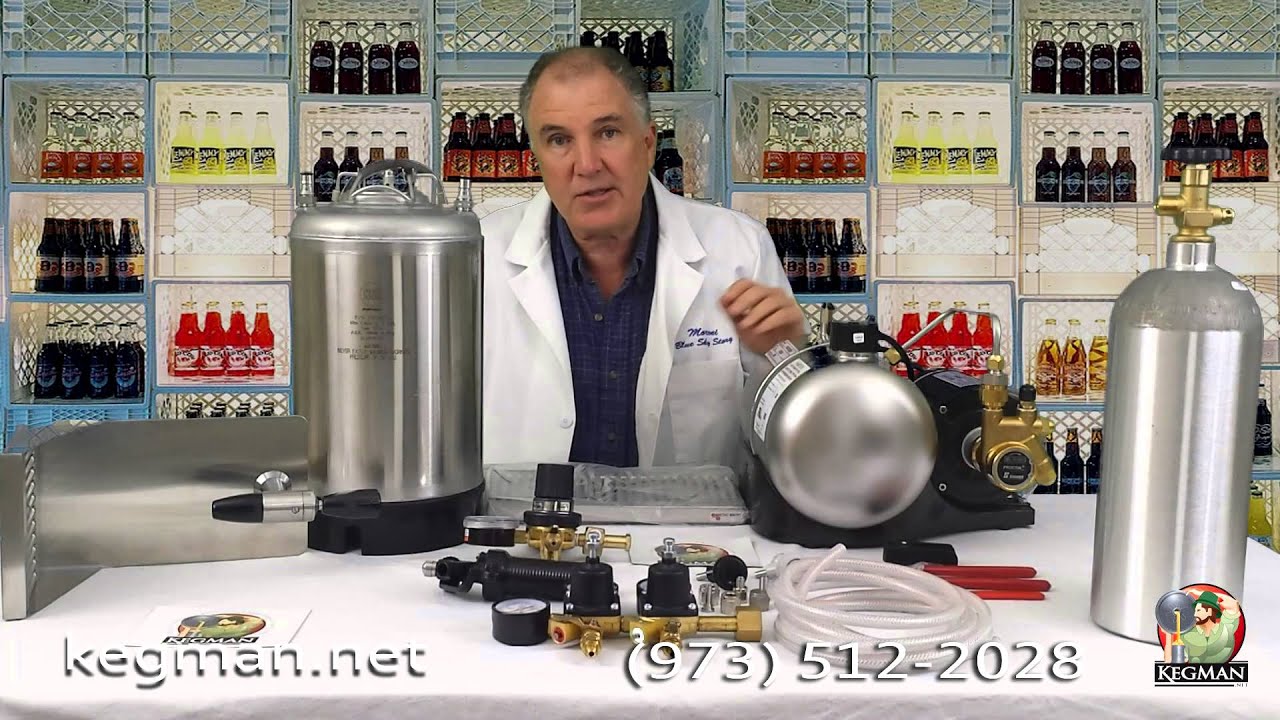 All the Things you need to make Seltzer