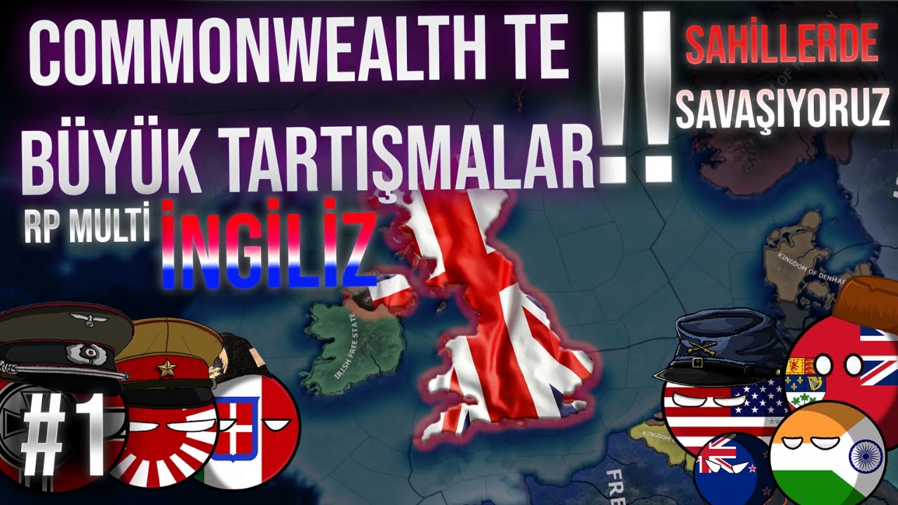 BU SEFER GERÇEKTEN SAHİLLERDE SAVAŞIYORUZ | Hearts of Iron 4 - MULTIPLAYER | İNGİLİZ #1
