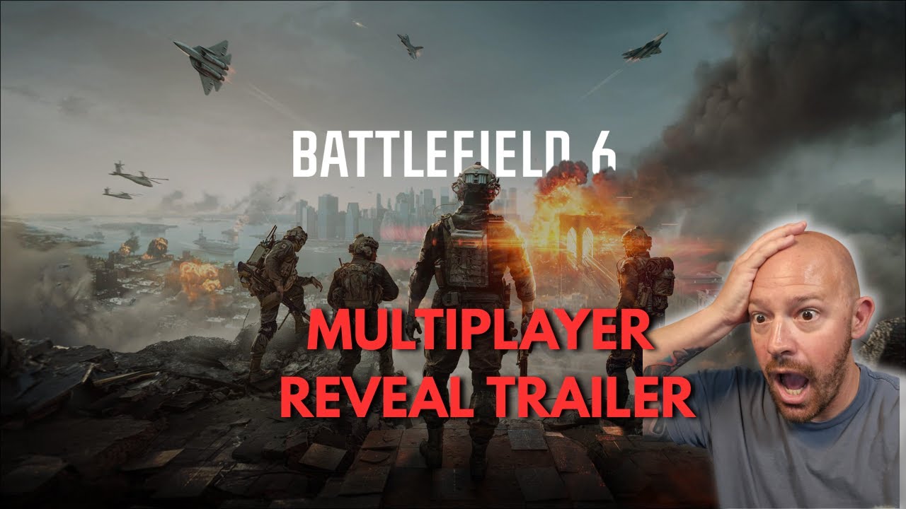 Трейлер многопользовательского режима Battlefield 6 (реакция)