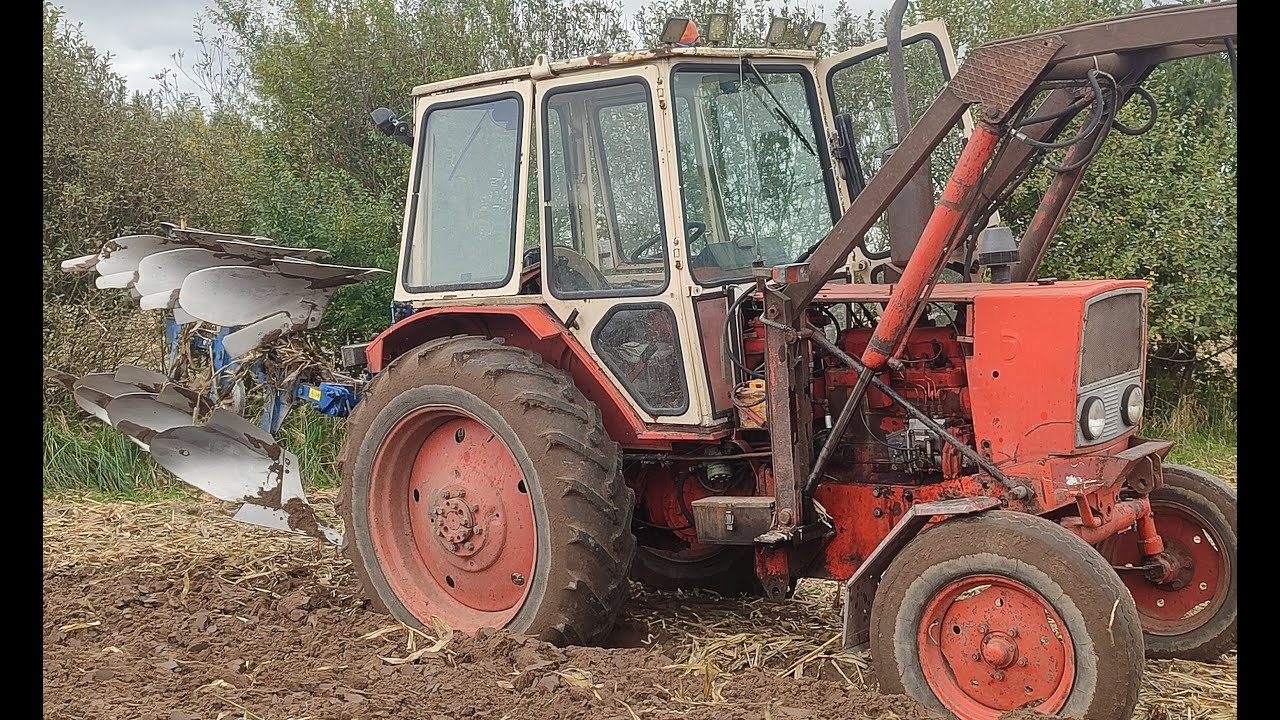 Orka siewna i zimowa 2024 Wymiana pługa rabe 4 na obrotowy rabewerk Jumz w pługu obrotowym rabewerk