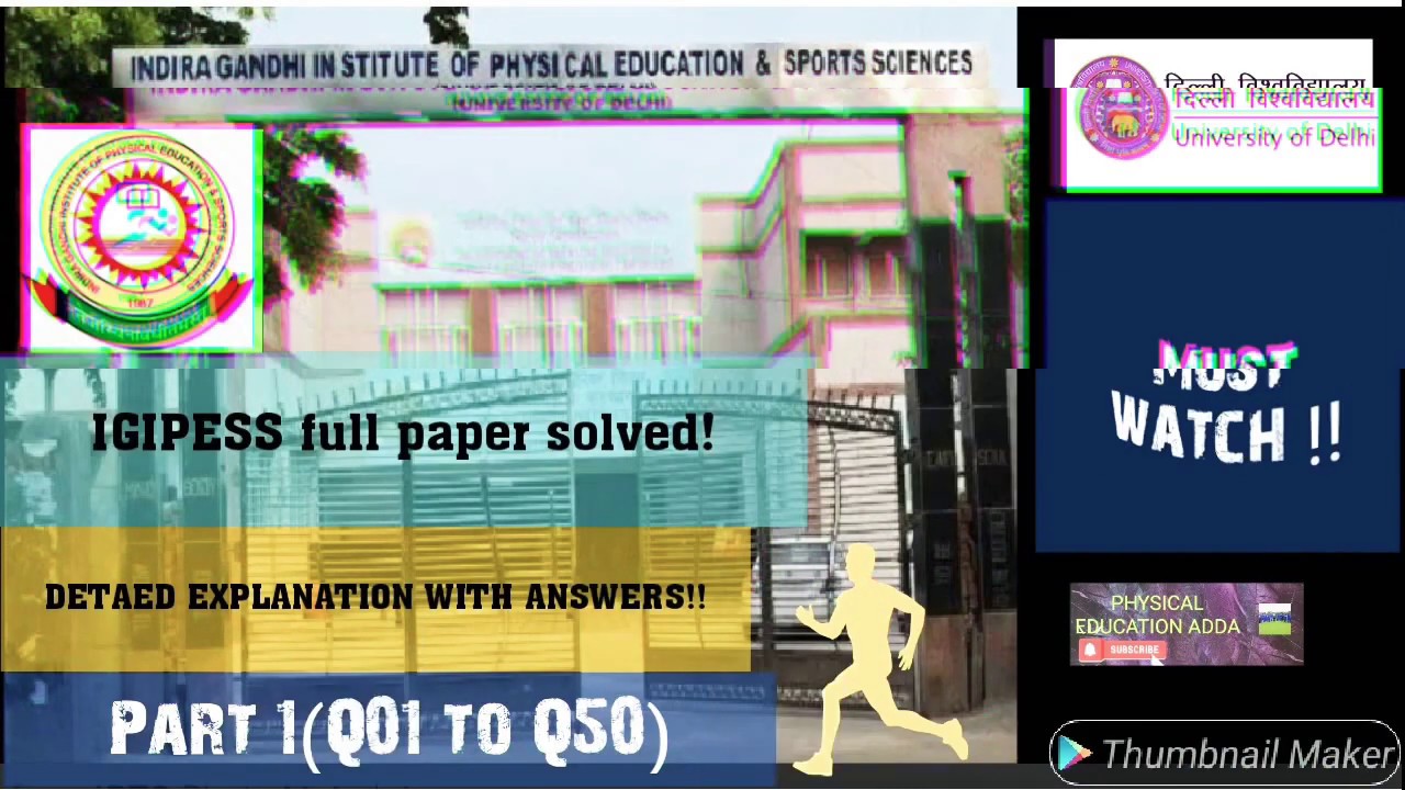 IGIPESS full paper solved with explanation || part 01|| must watch to get more ||