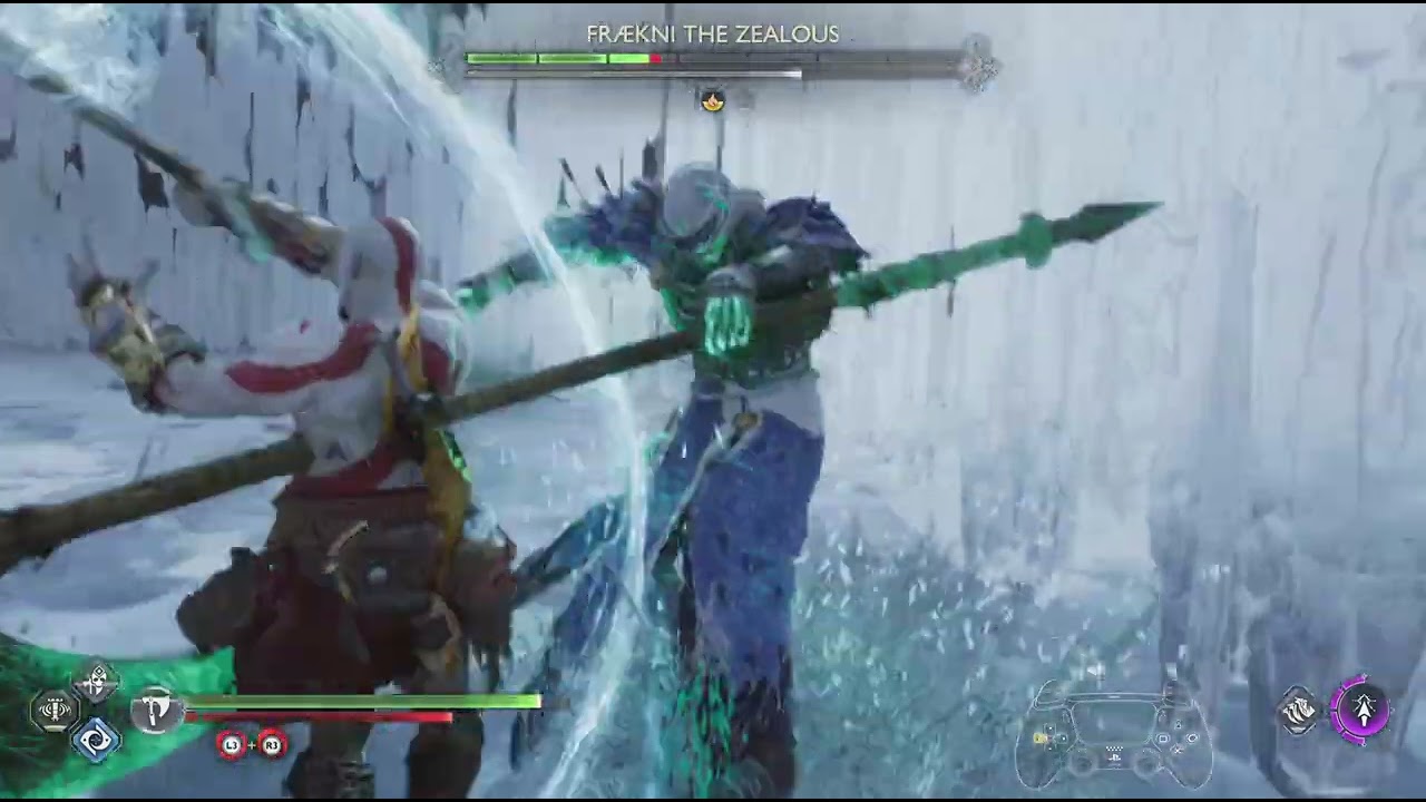 God of War Ragnarök the realms at war