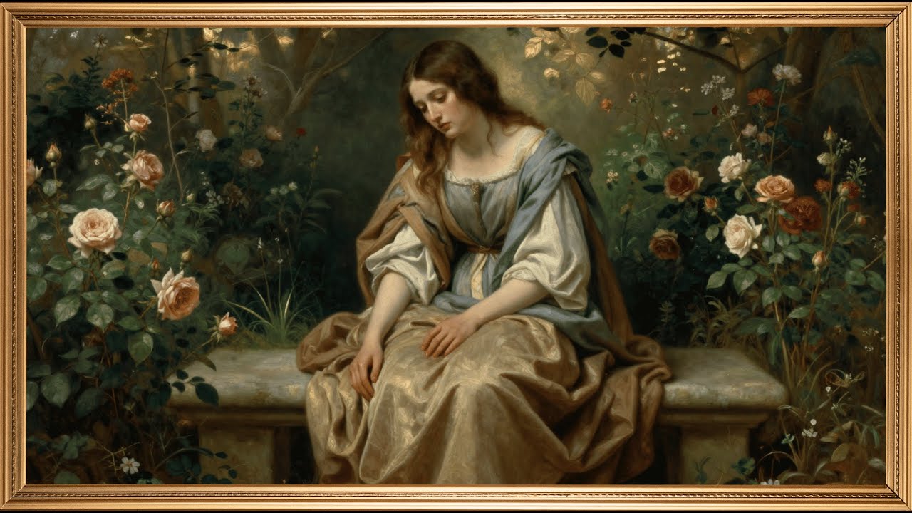 Silent Renaissance Garden Ambience 4K | Elegant Frame TV Art for a Calm & Timeless Home