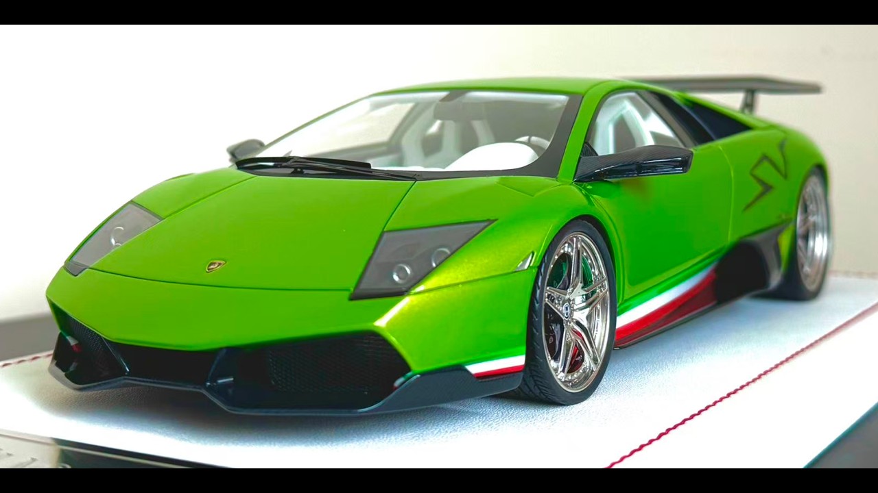 Davis & Giovanni 1:18 Lamborghini Murcielago LP670-4 SV Verde Derado Green