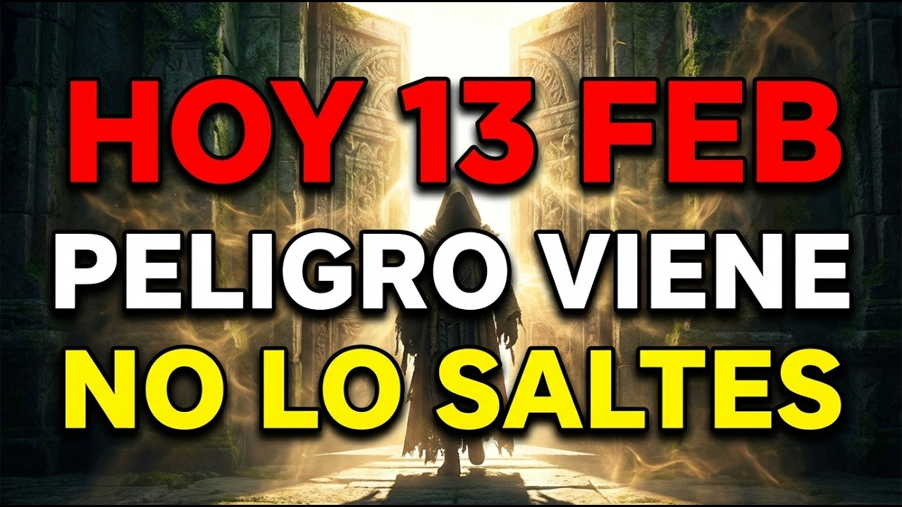 EL CIELO HABLA 13 FEBRERO. MIGUEL DICE: SI SALTAS ESTA SEÑAL, EL PELIGRO LLEGARÁ A TU CASA