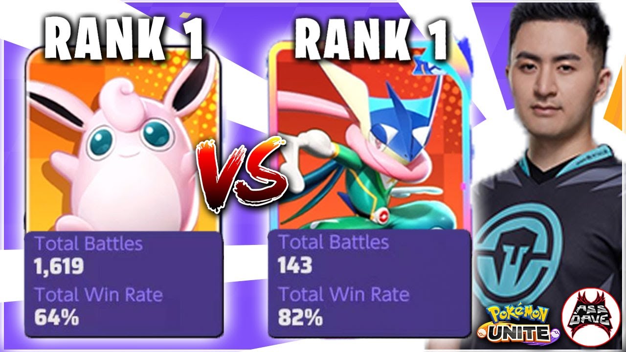 HOW GRENINJA DESTROYED RANK 1 WILGGYTUFF in RANK | Pokémon UNITE
