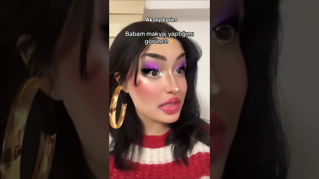 Makyaj yaptım değince babamın anladığı.💄#keşfet