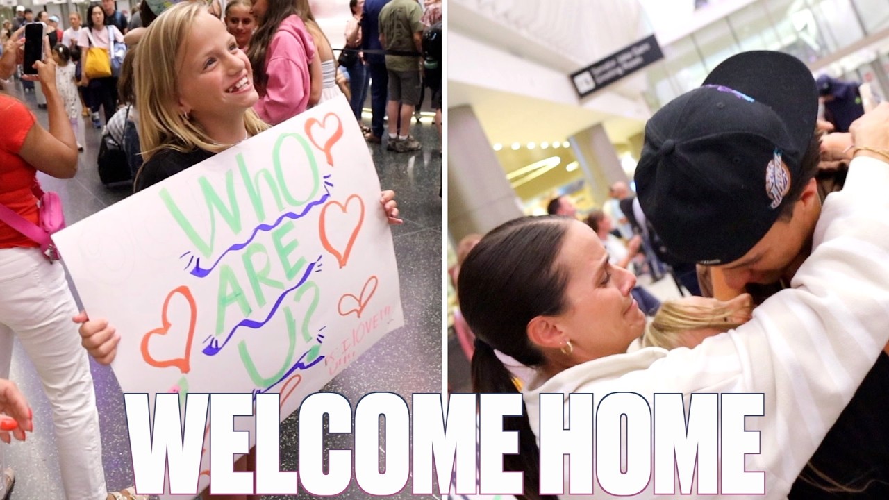 WELCOMING OUR SON HOME FROM BRAZIL!