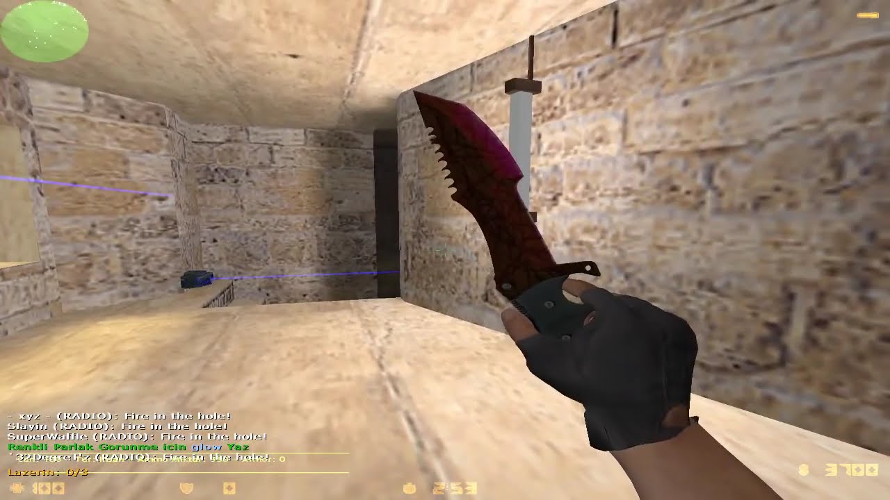 Counter Strike 1.6 Zombi Plague #12 (Manyak Lazer Zombi Plague Server)