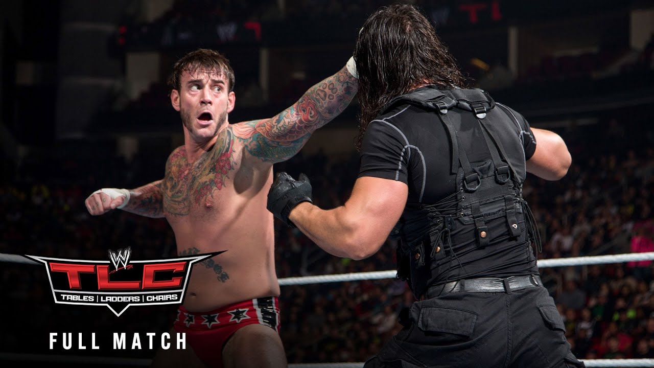 FULL MATCH: CM Punk vs. The Shield — Handicap Match: TLC 2013