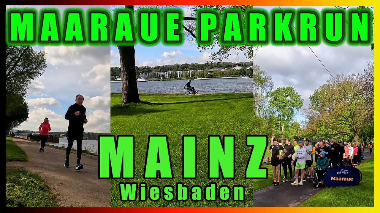 Maaraue parkrun, Mainz Wiesbaden course