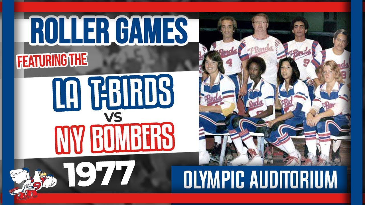 1977 Roller Games: L.A. T-Birds vs NY Bombers (38-34)
