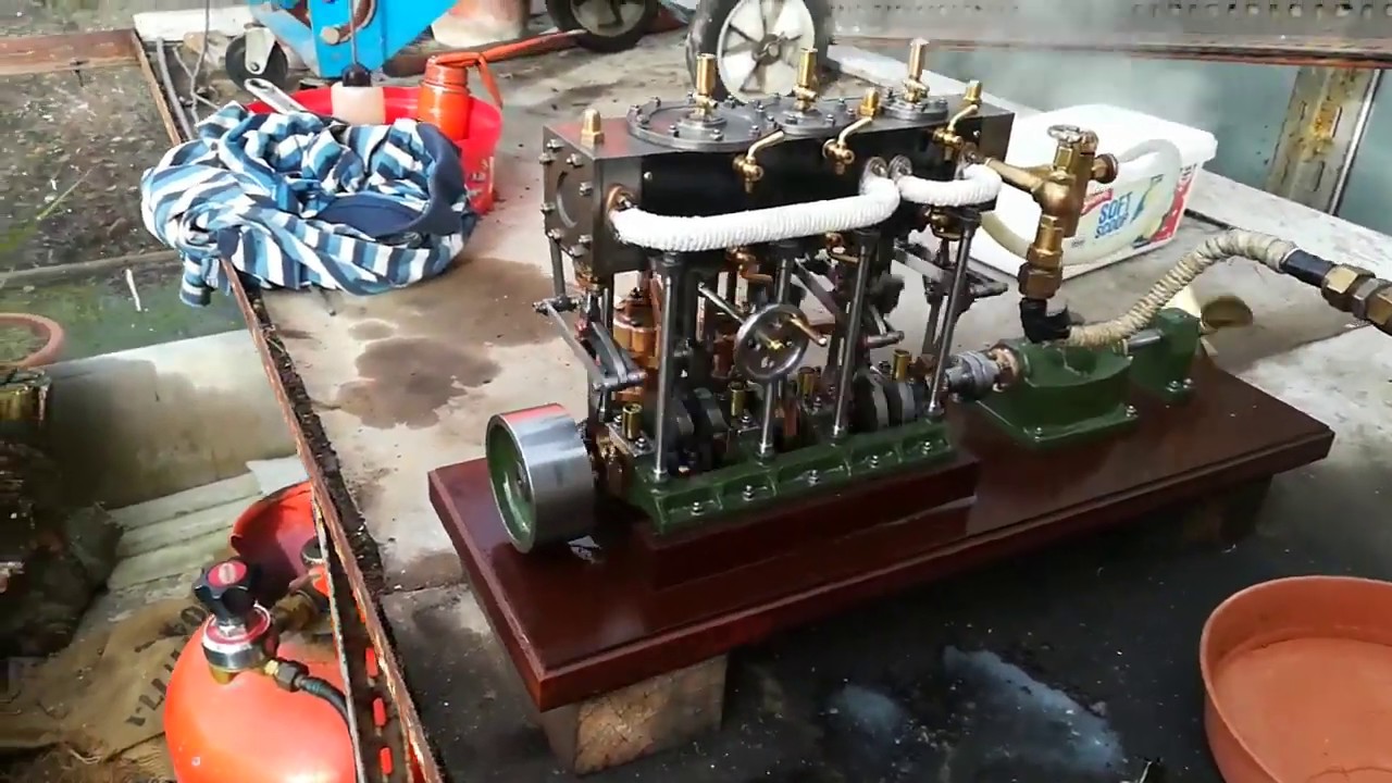 Stuart Triple on steam test.