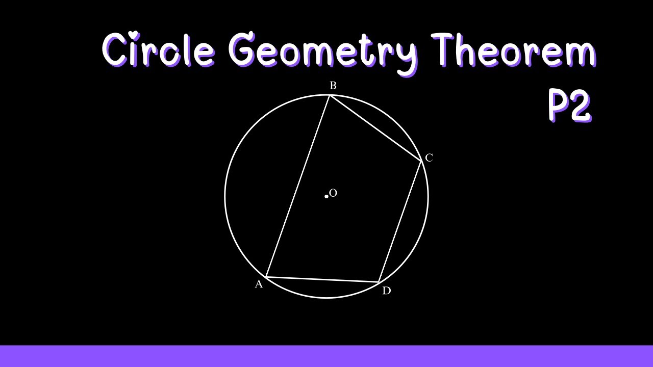 Circle Geometry Theorem Proof no. 2 | Grade 11 & 12 Mathematics