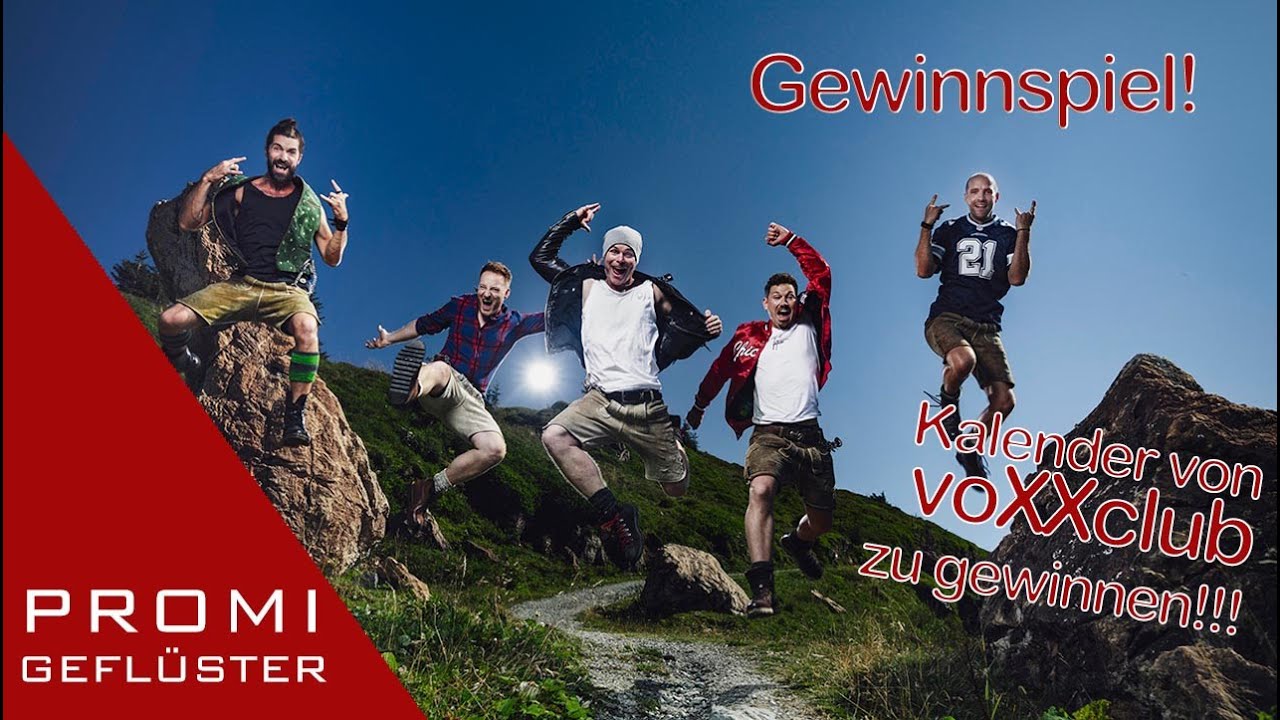 voXXclub - Kalender 2020 - Verlosungsaktion!