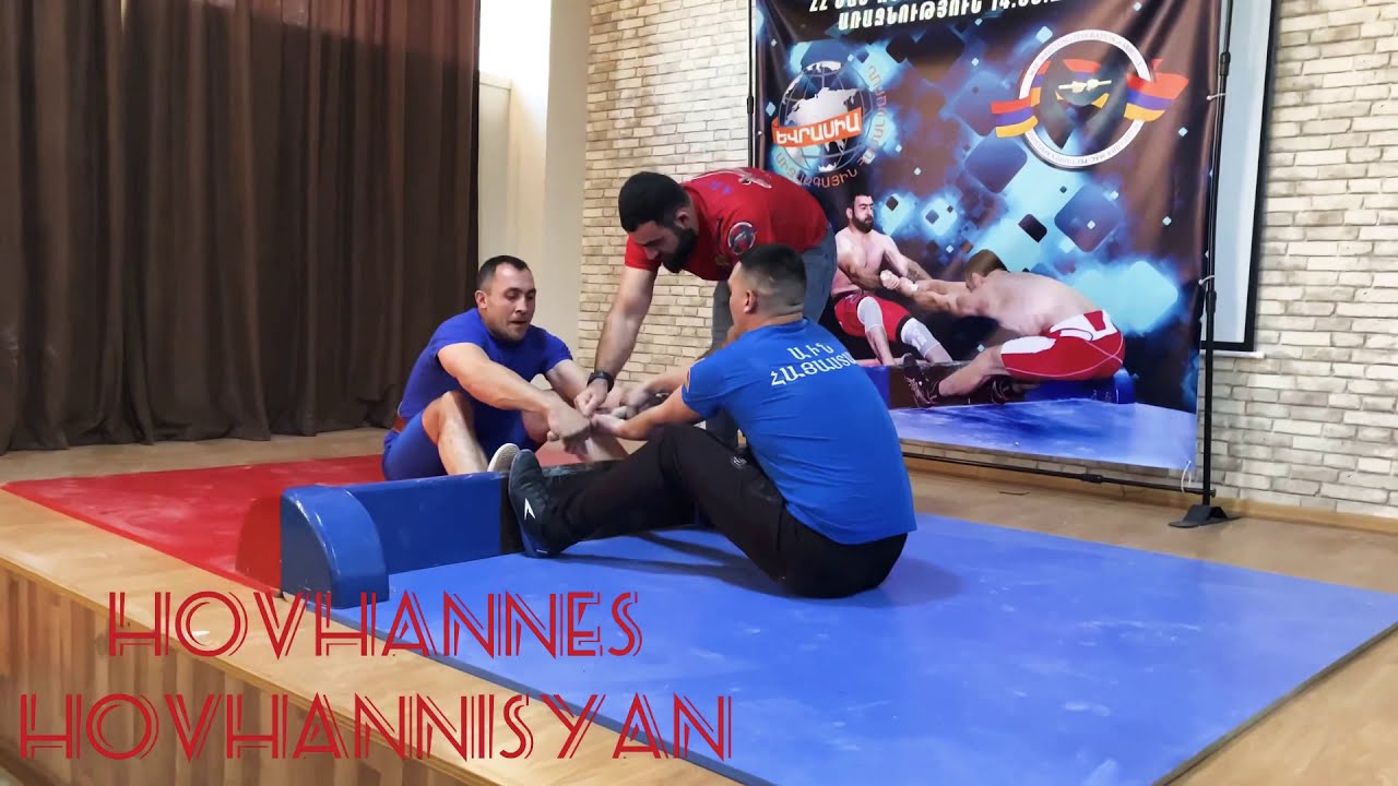 Armenian Mas-wrestling championship 2021 Hovhannes Hovhannisyan vs Ashot Hovhannisyan