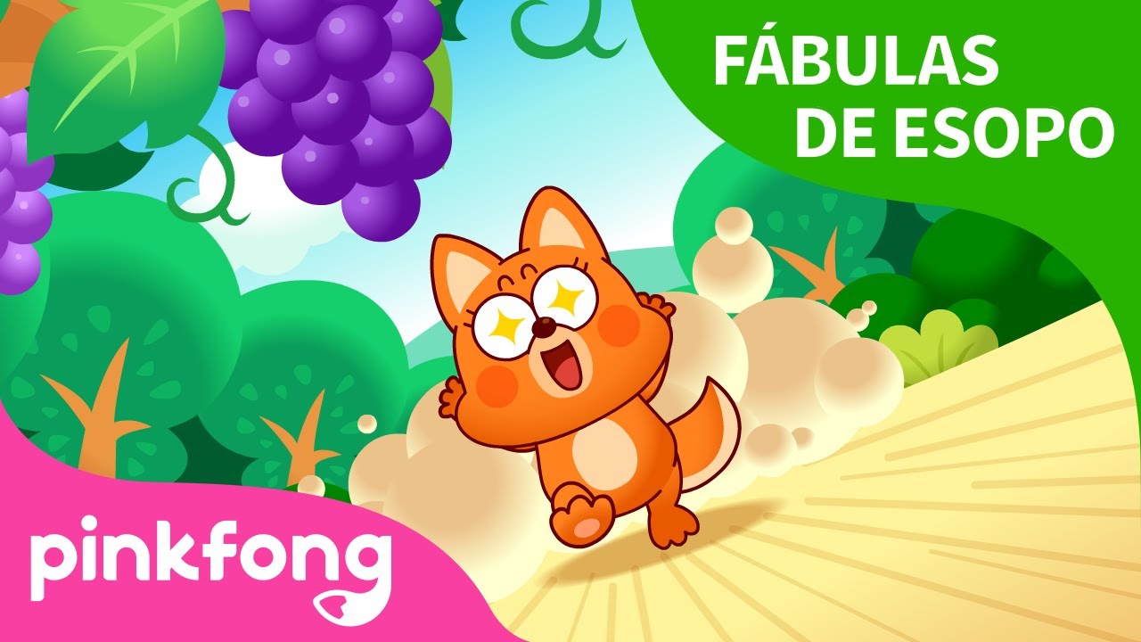 La Zorra y las Uvas | Fábulas de Esopo | Pinkfong Cuentos Infantiles