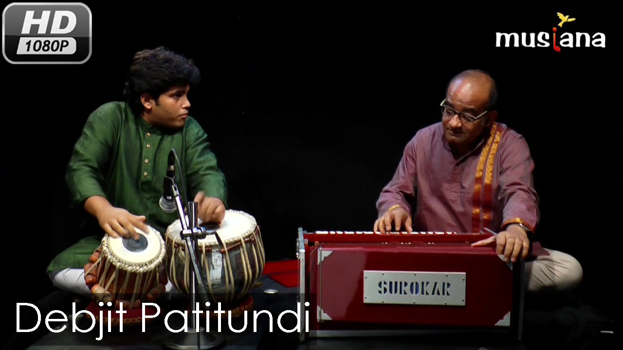 Musiana Rising Star | Tabla Teen taal: Peshkar, Qaaida, Rela, Tukra, Gat | Debjit Patitundi
