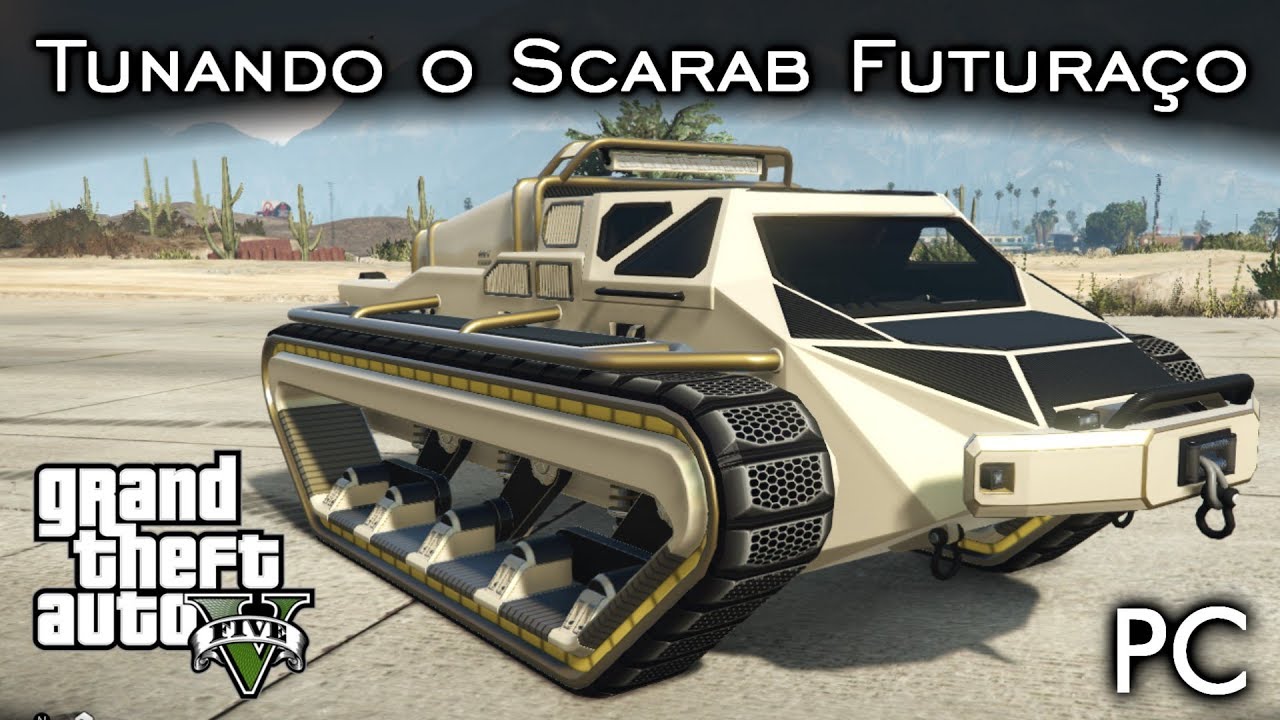 Tunando o Scarab Future Shock - Futuraço! | GTA V - PC [PT-BR]