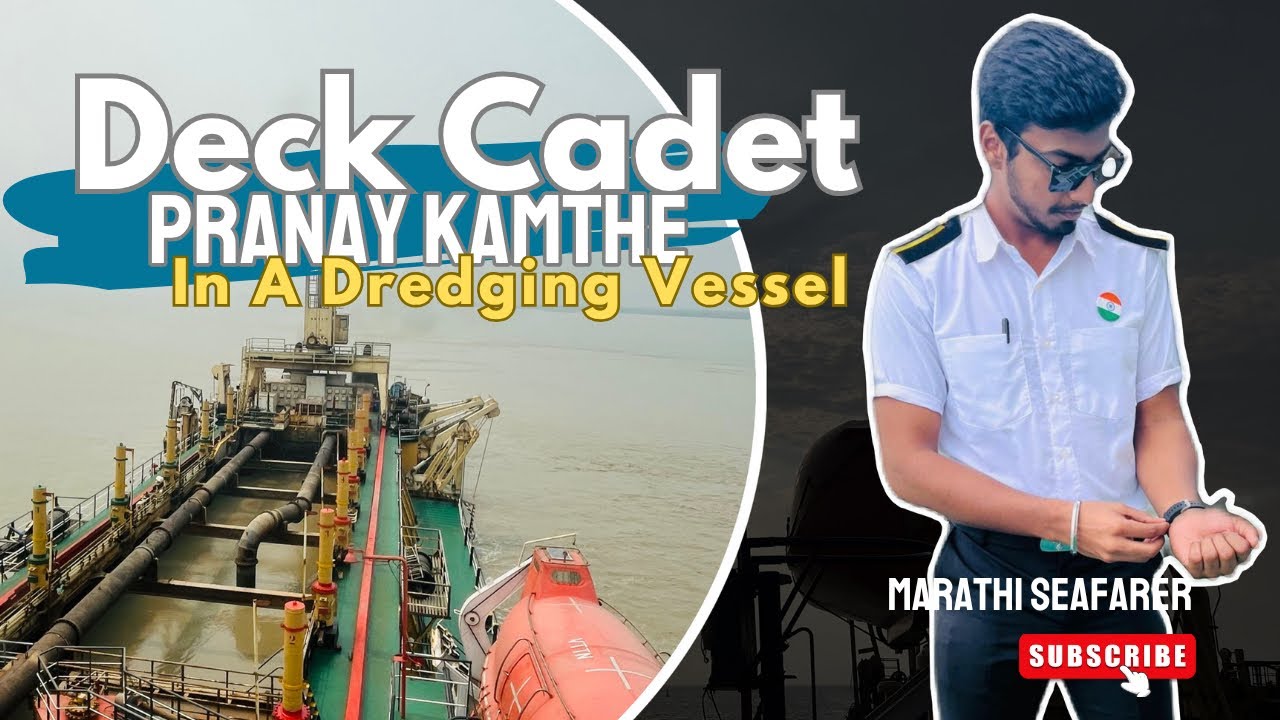🌊 A Day in the Life of a Deck Cadet on a Dredging Vessel | Life at Sea 🚢⚓️