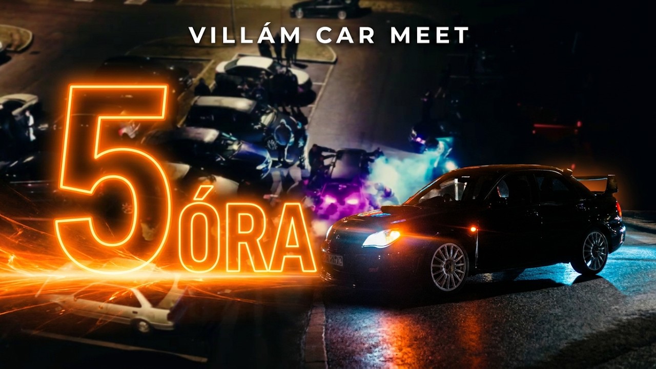 VILLÁM CAR MEET | 5 óra alatt összehoztuk! – SleepAirBoyzz 2026