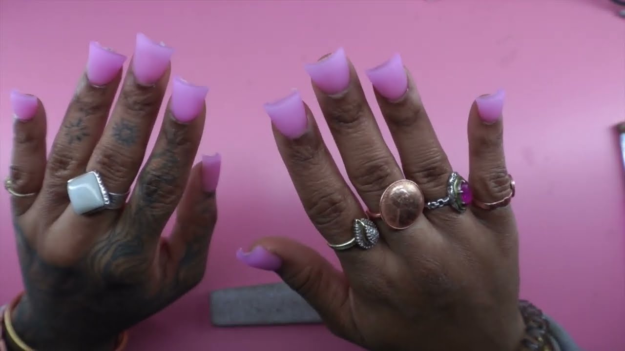 short polygel duck nail tutorial