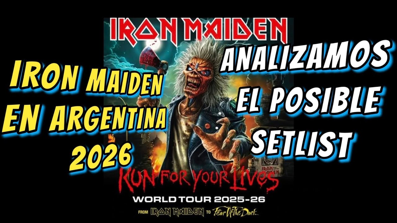 IRON MAIDEN EN ARGENTINA 2026 