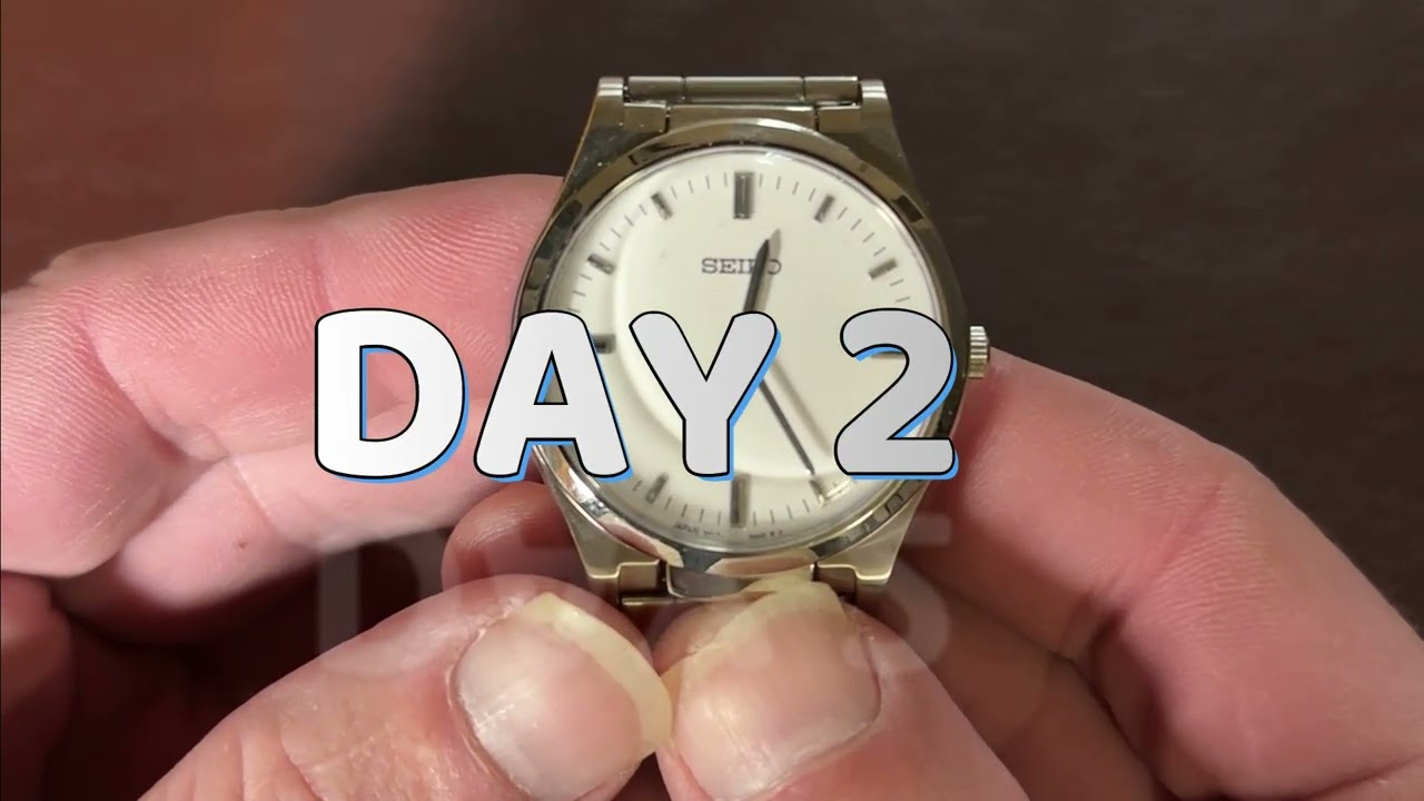 Распаковка часов Seiko SQBR019 с тактильной индикацией времени.