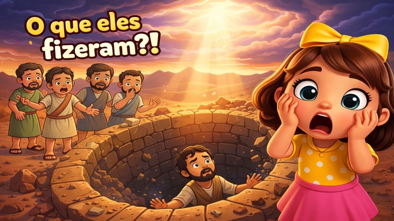😱 Ele Foi Jogado no Poço Pelos Próprios irmãos! E agora?! 😨 - José do Egito
