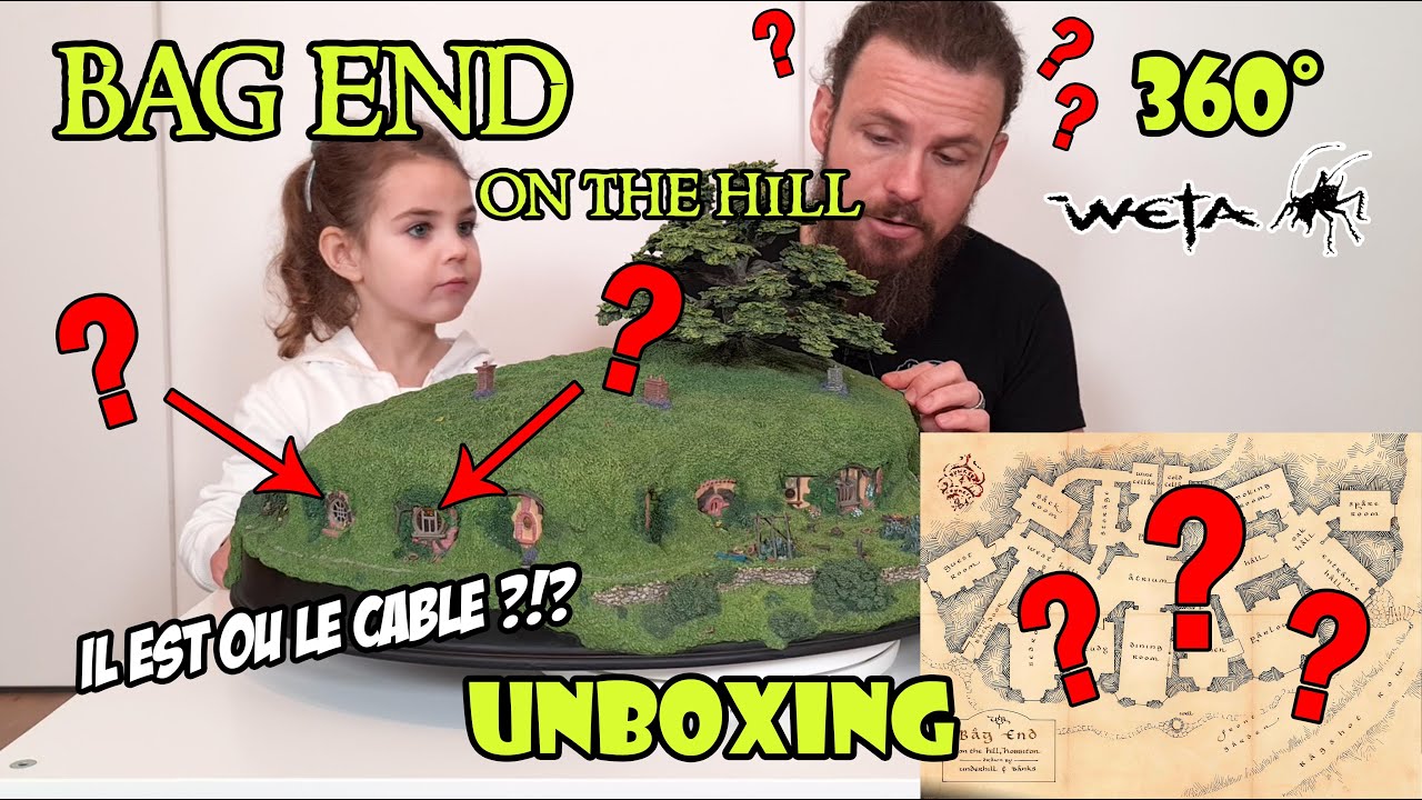 Encore une boulette de Weta?!? Bag End on the Hill 20th - UNBOXING / 360°