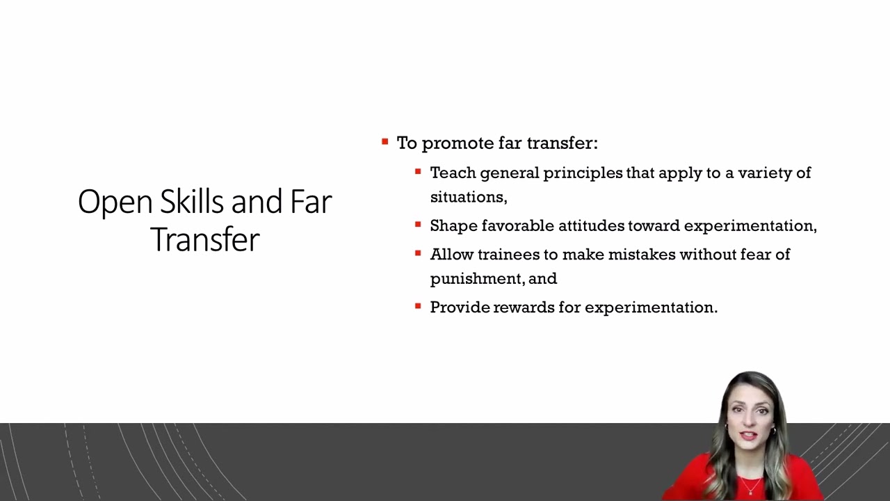 Far Transfer - Training & Development Lecture 4.25