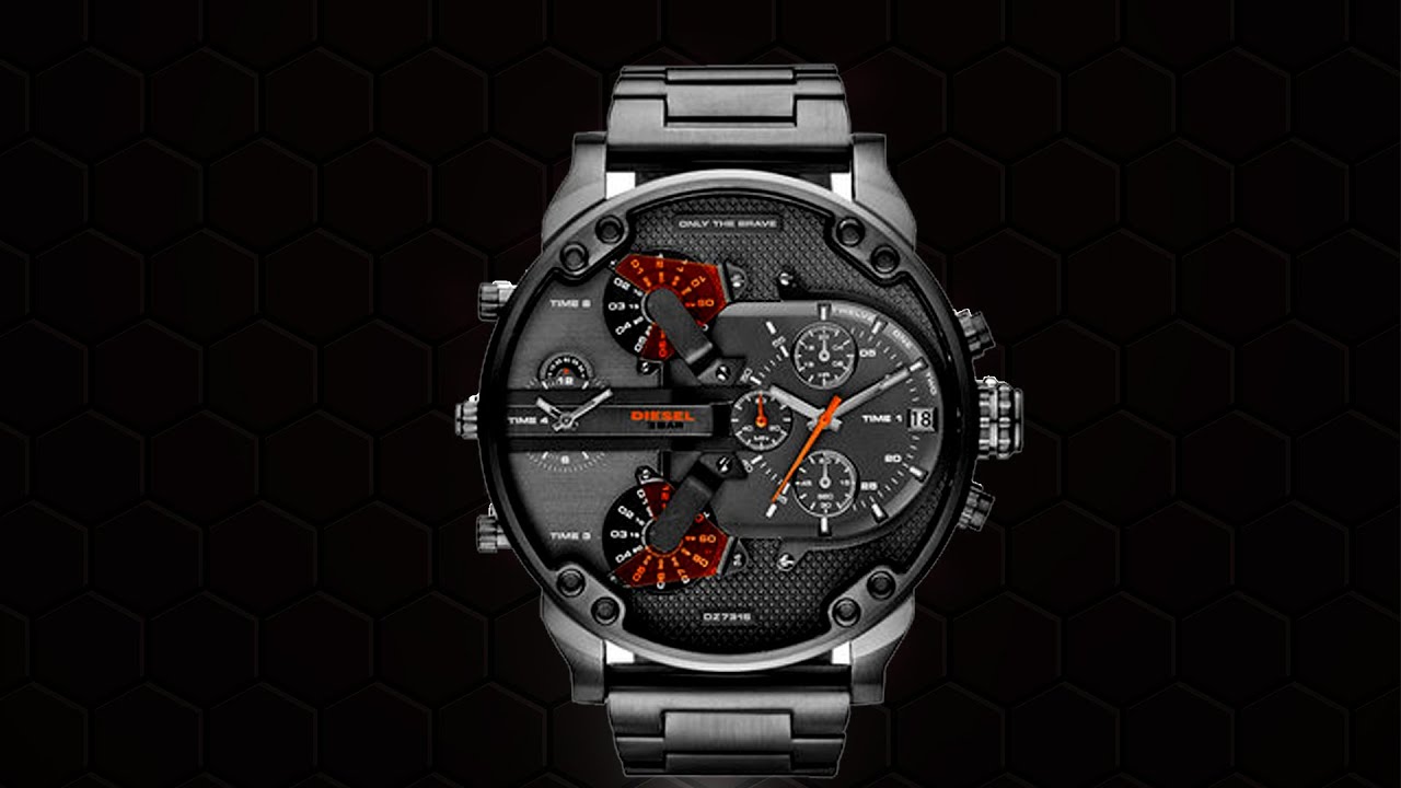 Men's Large-dial Mechanical Watch