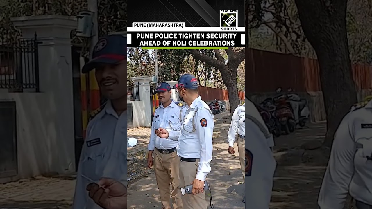 Pune Police Tighten Security ahead of Holi Celebrations, checking intensified