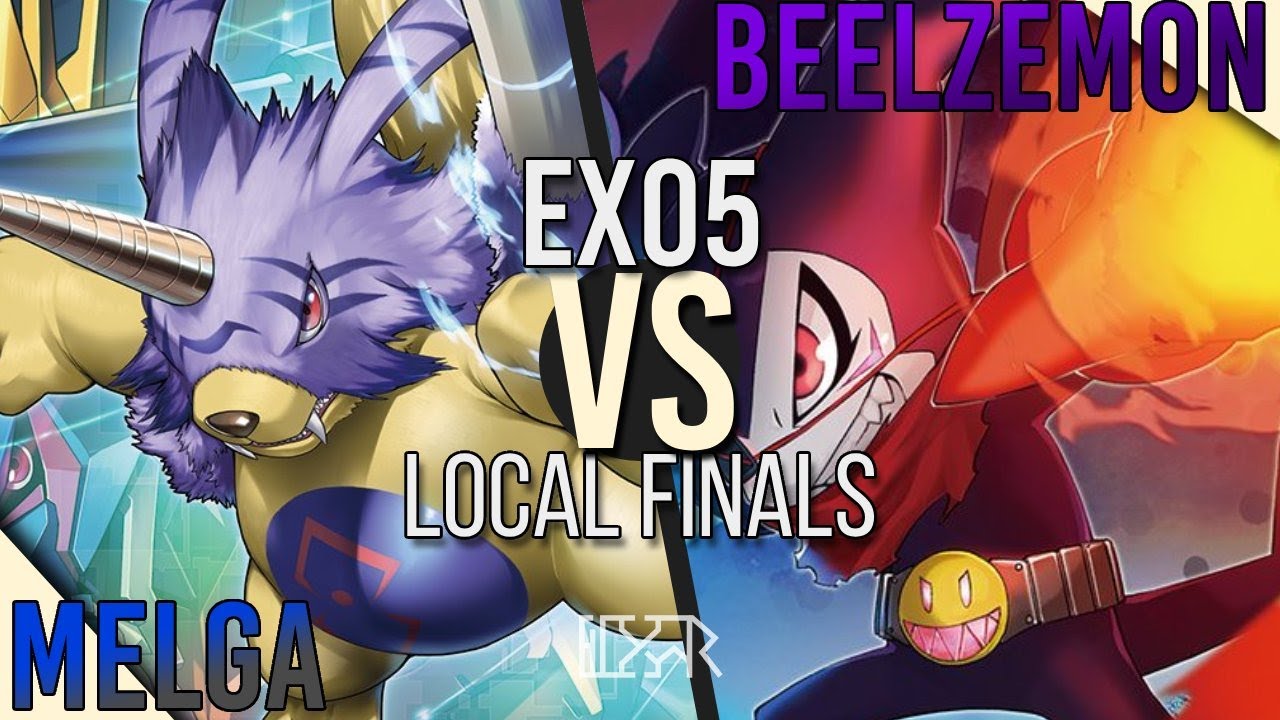 MetalGarurumon vs Beelzemon [Digimon TCG EX05 Local Finals] Match Commentary