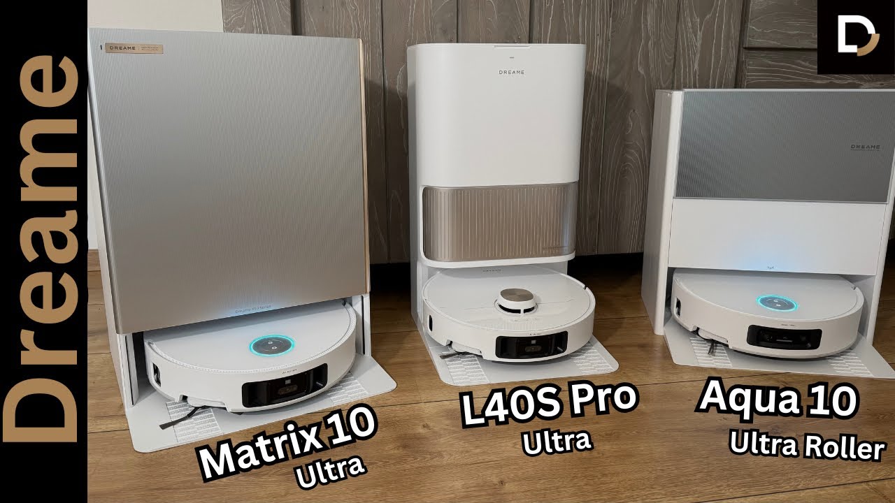 👉 Dreame Vergleich! Matrix 10, L40S Pro Ultra & Aqua10 Ultra Roller 