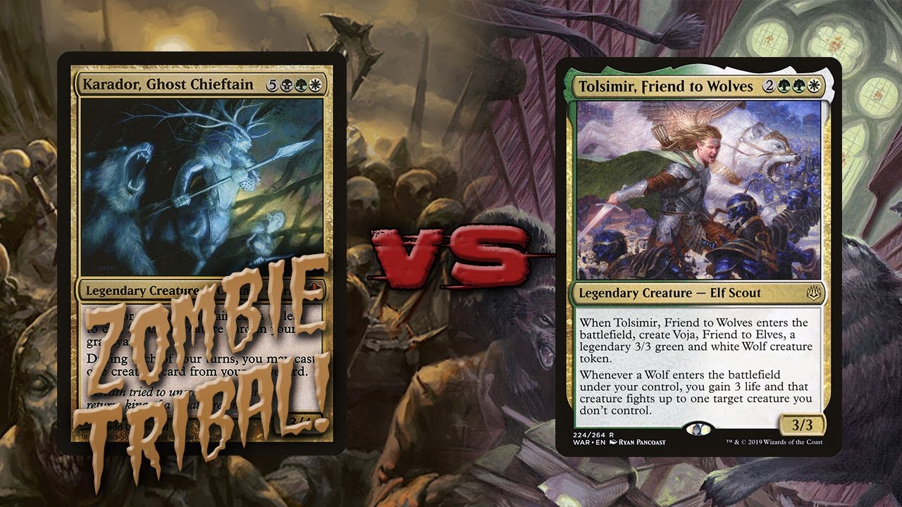 Karador Zombie Tribal vs Tolsimir - Commander/EDH - tribalkai/eedi-H - 1v1