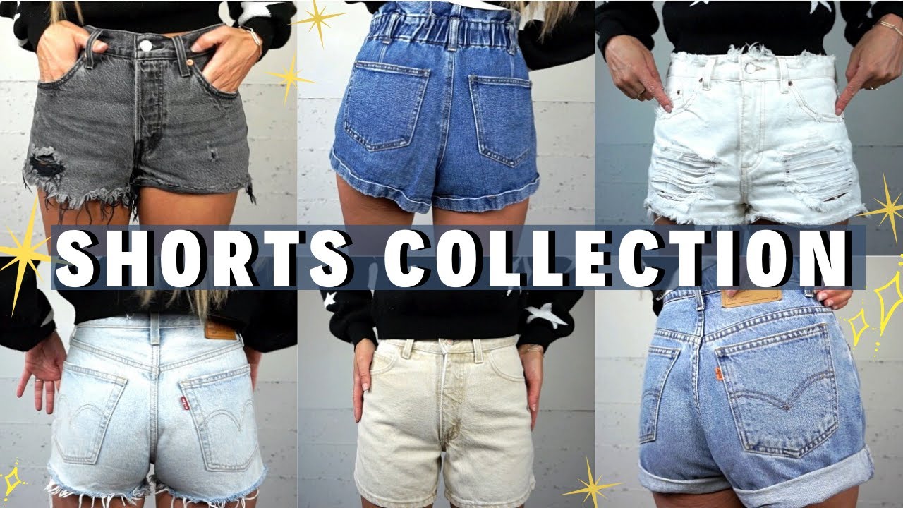 SHORTS COLLECTION & TRY ON | MY FAVORITE DENIM SHORTS