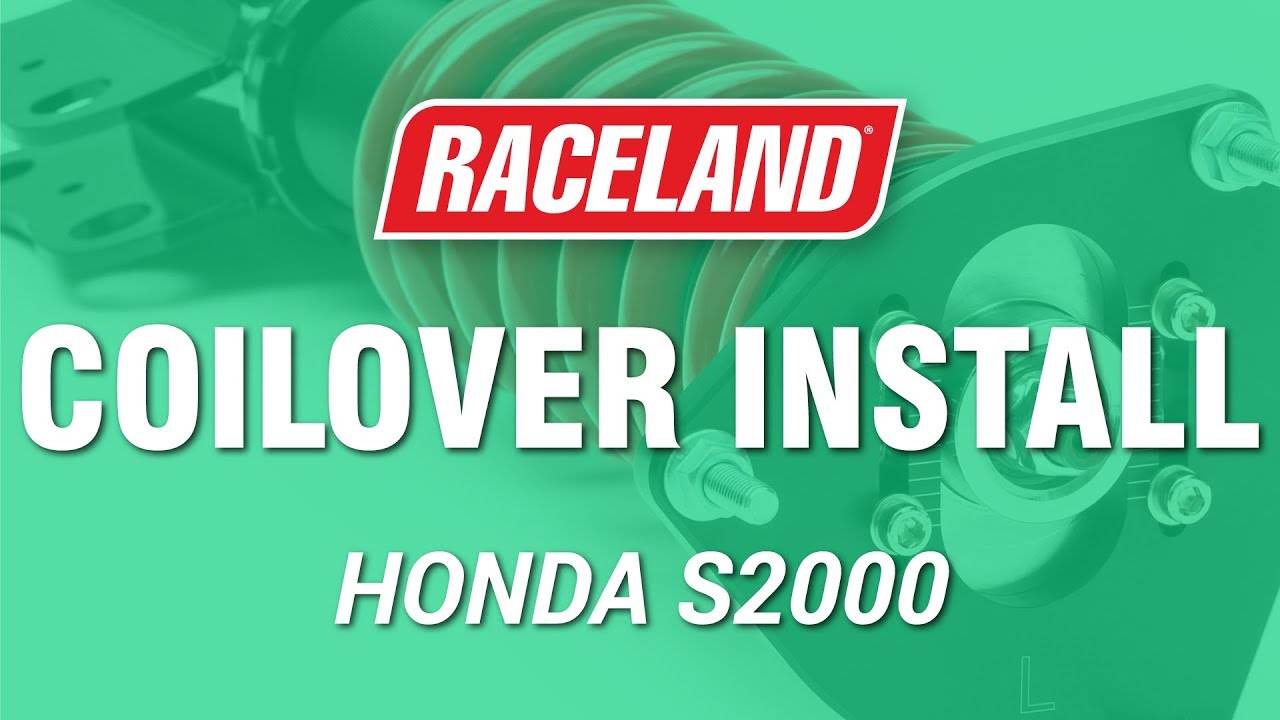 How To Install Raceland Honda S2000 Coilovers