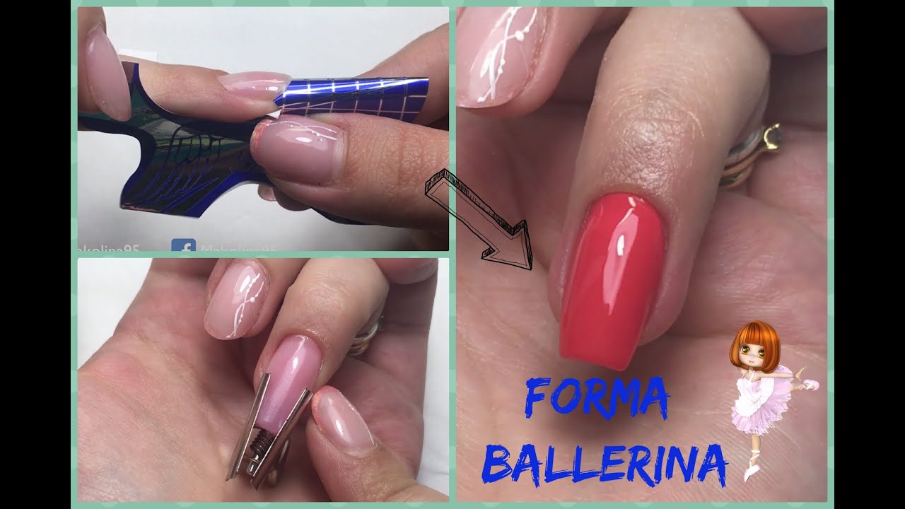 Come fare la ballerina 💅🏻| Cartina, limatura e colore sotto cuticola|Makolina95|