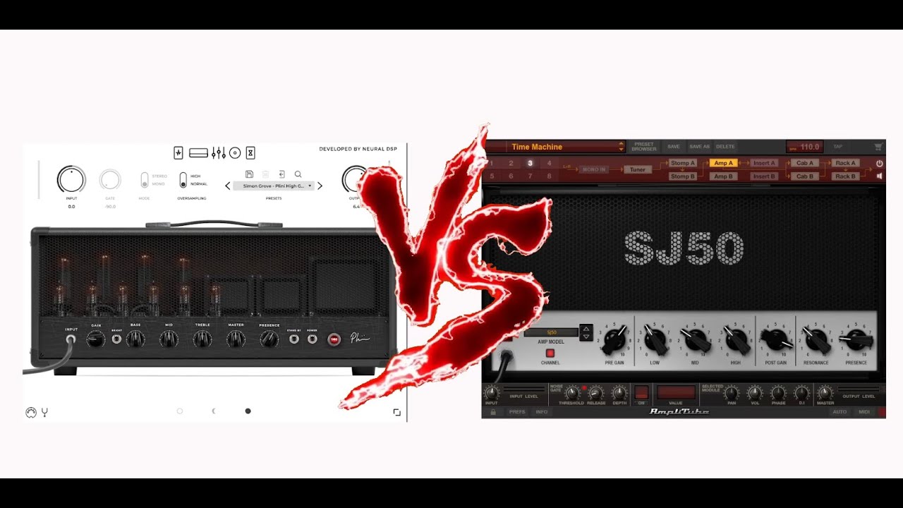Joe Satriani Amplitube 4 Preset VS Plini Neural DSP Preset (No Talk)